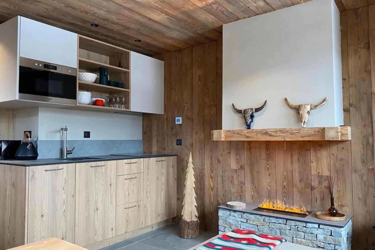 Apartment Navajo By Japandi Home Megève Exteriör bild