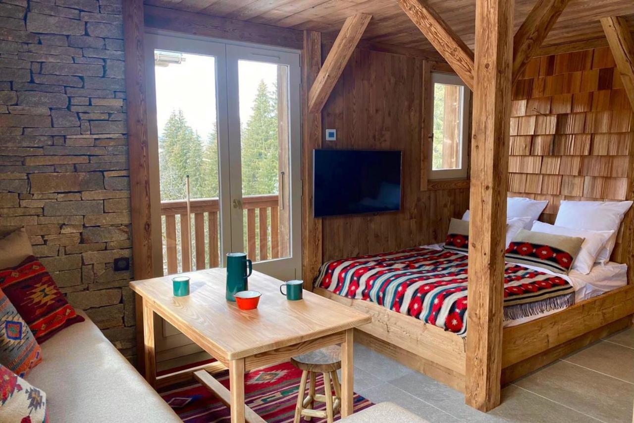 Apartment Navajo By Japandi Home Megève Exteriör bild