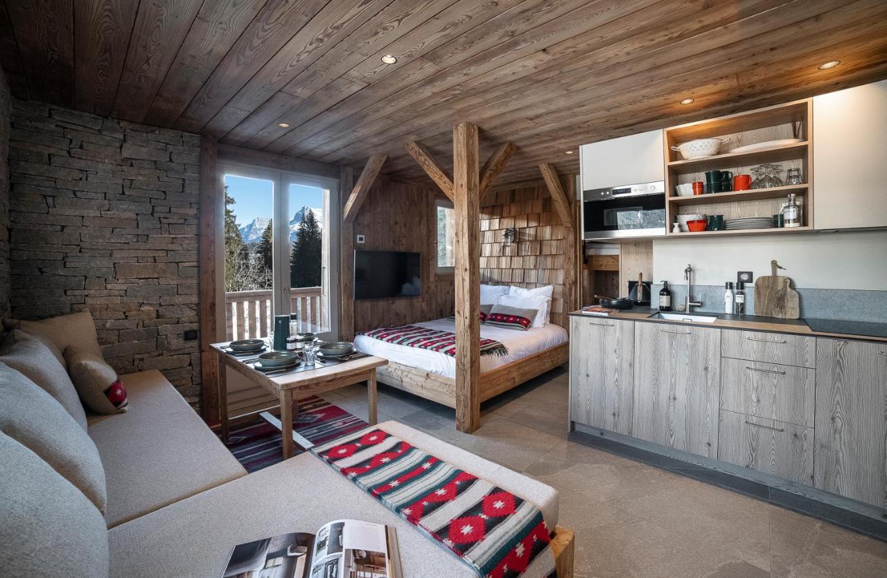 Apartment Navajo By Japandi Home Megève Exteriör bild